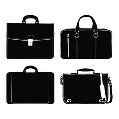 Convertible Weekender Bag,Carry on Canvas Garment Duffle Bag Black silhouette illustation Vol 02
