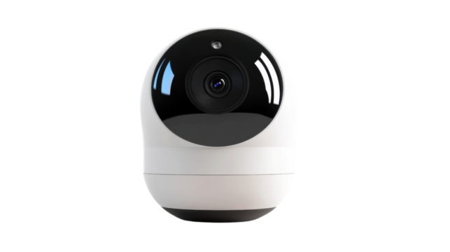 Surveillance camera transparent background