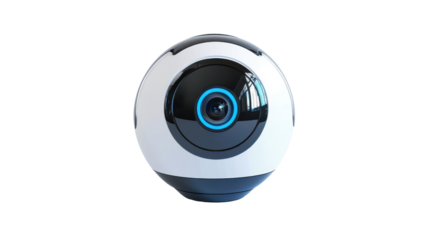 Surveillance camera transparent background