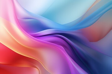 Fototapeta premium Abstract silk wavy background