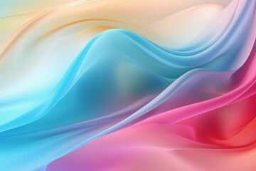 Naklejka premium Abstract silk wavy background