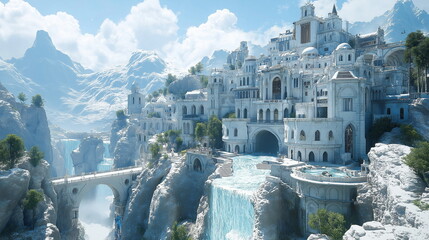 The legendary city of Avalon whose walls are made _010