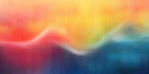 Abstract Waves of Color: A mesmerizing blend of vibrant hues, flowing and merging in an abstract art image. It's a captivating display of color and movement.