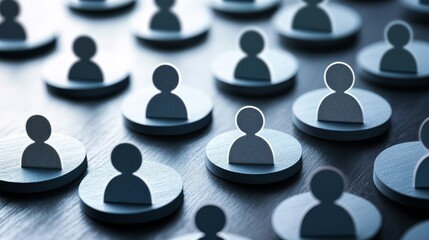 Collaborative circle, diverse group of people united in teamwork and shared purpose