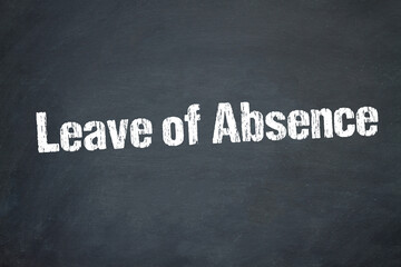 Leave of Absence	