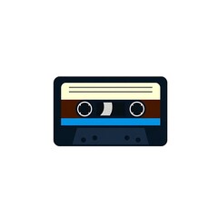 Fototapeta premium Retro Cassette Tape Icon