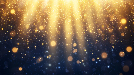 Starry Blue Background, Celestial Elegance and Infinite Depth in a Night Sky Canvas