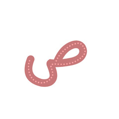 Hand-drawn illustration of Hijaiyah letters 