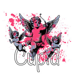 illustration of a cupid