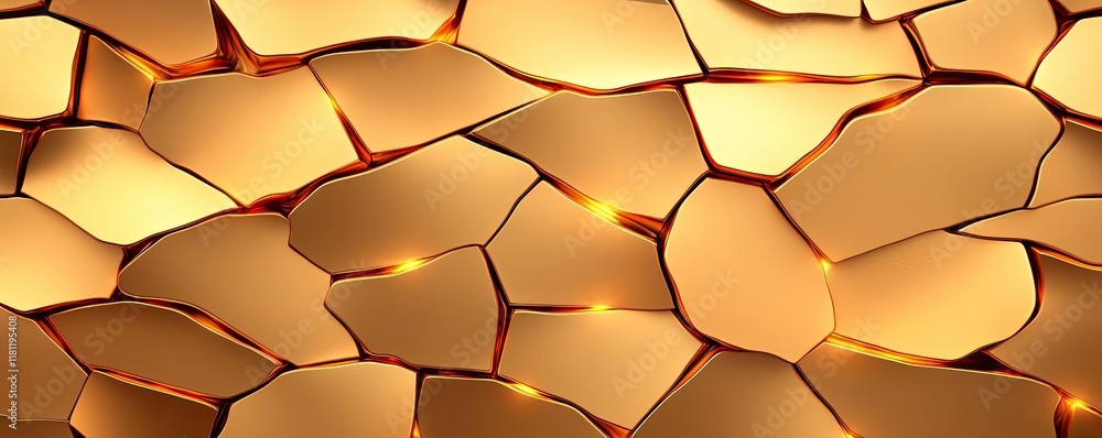 Poster gold abstract background idea. golden surface texture with intricate patterns, reflecting light eleg