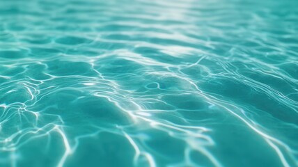 Obraz premium Serene water surface with gentle ripples, perfect background for relaxation and wellness themes.