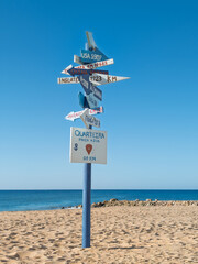 Directions pole