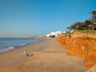 Quarteira beach