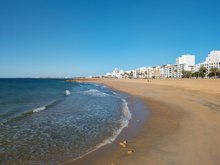 Quarteira beach