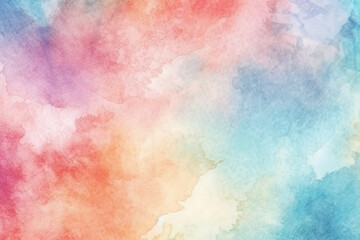 Naklejka premium Abstract Watercolor Background A colorful abstract image featuring shades of blue, green, red, and purple. abstract painting background or texture marble texture 