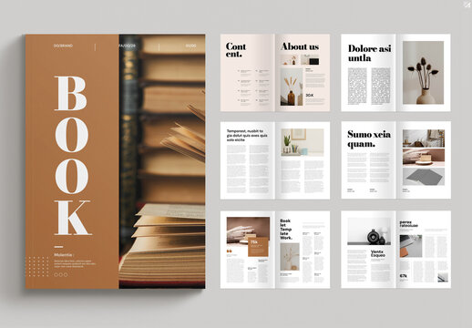 Minimal Book Layout