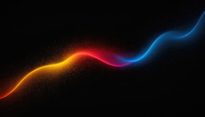 A line of sparkles is shown on a black background
10