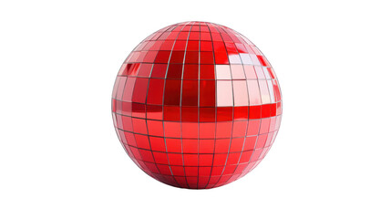 Obraz premium Disco ball transparent background