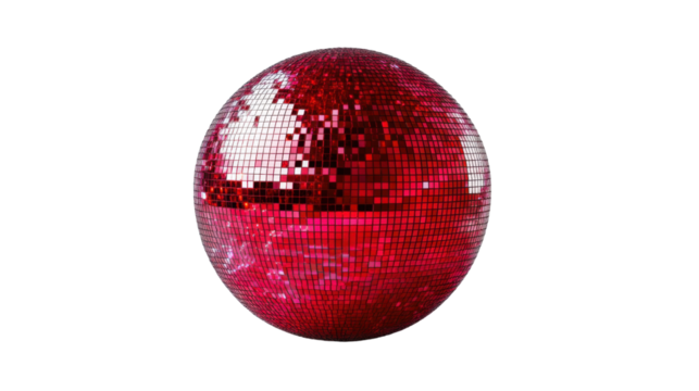Disco ball transparent background