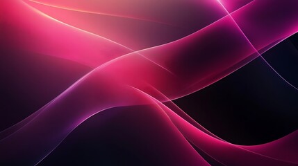 Abstract Pink and Purple Wave Design Background