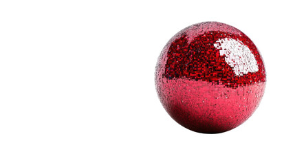 Fototapeta premium Disco ball transparent background