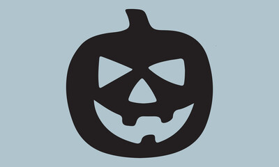 pumpkin fall Halloween silhouette vector illustration-pumpkin fall T-shirt design, Vector typography for posters, stickers, Cutting Cricut and Silhouette,  file, banner, card Templet, flyer and