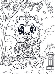 The Beauty of Lunar New Year: Barongsai in Sakura Breeze