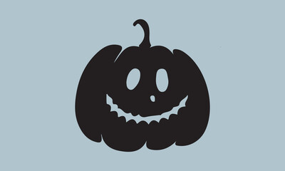 pumpkin fall Halloween silhouette vector illustration-pumpkin fall T-shirt design, Vector typography for posters, stickers, Cutting Cricut and Silhouette,  file, banner, card Templet, flyer and