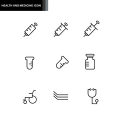 health and medicine icon