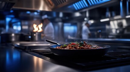 Culinary Delights: A Chef's Passion in a Modern Kitchen