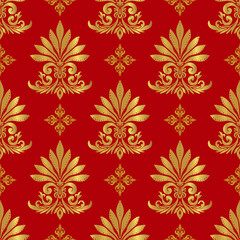 seamless pattern with flowers