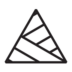 triangle Line Icon