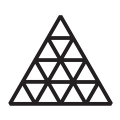 triangle Line Icon
