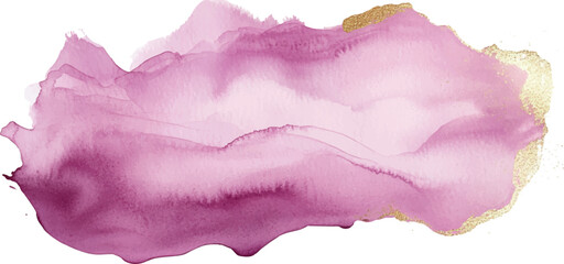 background watercolor abstract, pink and gold
