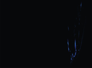 Creative Unique Vector Abstract Art design Blue