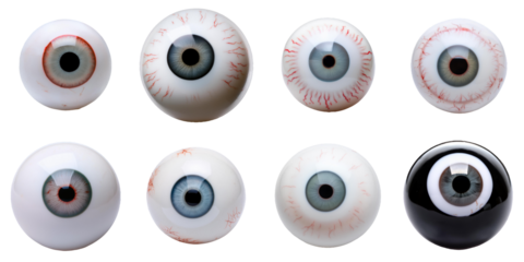Collection of Human Eye Models