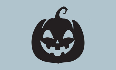  pumpkin fall Halloween silhouette vector illustration-pumpkin fall T-shirt design, Vector typography for posters, stickers, Cutting Cricut and Silhouette, file, banner, card Templet, flyer and