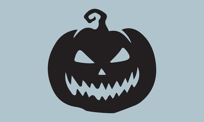  pumpkin fall Halloween silhouette vector illustration-pumpkin fall T-shirt design, Vector typography for posters, stickers, Cutting Cricut and Silhouette, file, banner, card Templet, flyer and