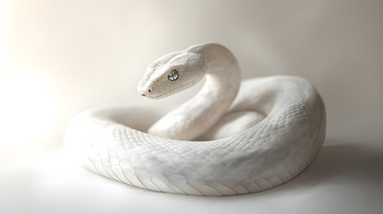 Fototapeta premium 白蛇