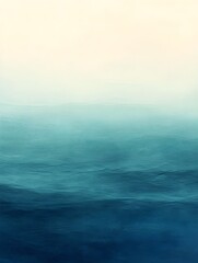 Fototapeta premium gradient of cool blue and green tones transitioning smoothly. 