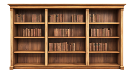 Bookshelf transparent background