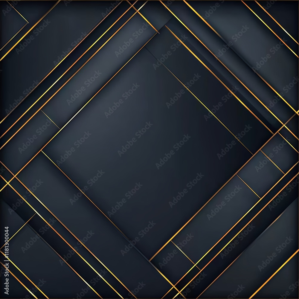 Poster a modern abstract design featuring intricate lines and geometric shapes, capturing a dynamic interpl
