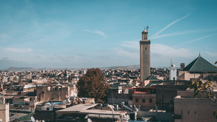 Panorama de Fès au Maroc © maxime