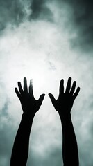 Hands Reaching for the Heavens