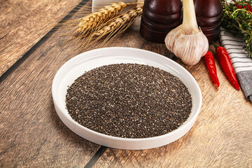 Vegan cuisine - Chia seeds for cooking