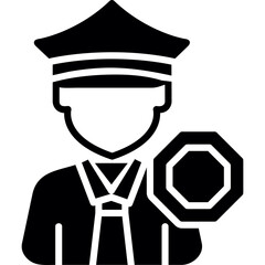 Traffic Officer Icon