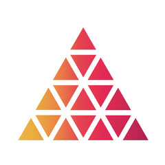 triangle Gradient icon