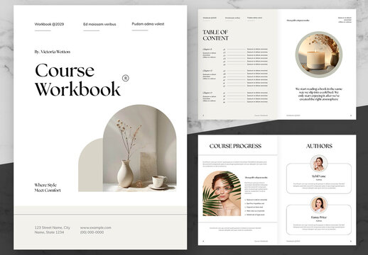 Black And Beige Course Workbook