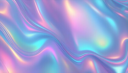 Abstract Holographic Background with Colorful Gradients, holographic texture, gradients, colors, rainbow, waves