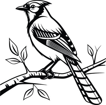 recommend clip art: blue jay bird silhouette